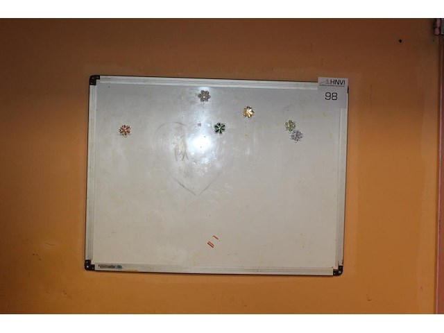 Whiteboard. afmeting 60 x 45 cm. - afbeelding 1 van  2