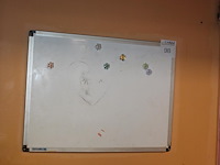 Whiteboard. afmeting 60 x 45 cm. - afbeelding 2 van  2