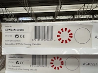Whiteboard glas elegance clear white 100x180 cm sam creative, gswcm100180 - afbeelding 5 van  5