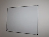 Whiteboard met afmeting 120 x 90 cm. - afbeelding 1 van  1