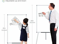 Whiteboard/flipchart met inklapbare staander 90x60 magnetisch - afbeelding 3 van  3