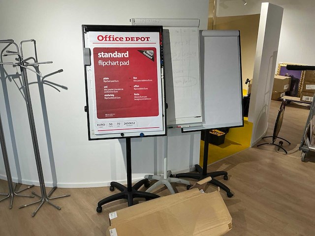 Whiteboards en flipovers (3x) - afbeelding 1 van  4