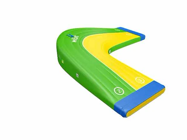 Wibit - curve - aquapark speeltoestel (c) - afbeelding 1 van  7