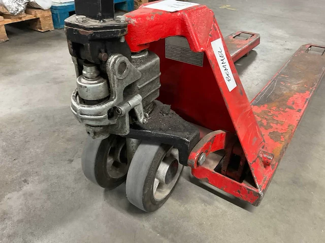 Wido hy-g23l hand hydraulische palletwagen - afbeelding 3 van  8