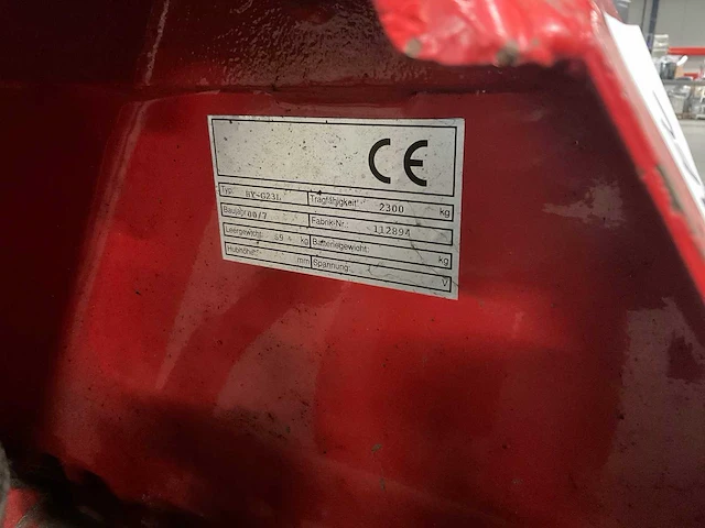 Wido hy-g23l hand hydraulische palletwagen - afbeelding 4 van  8