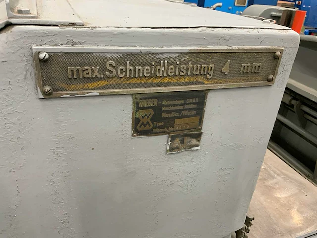 Wieger esw 2 guillotineschaar - afbeelding 5 van  8