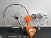 Wiel en accu powercircle, ombouwset e-bike