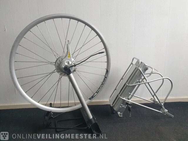 Wiel en accu powercircle, ombouwset e-bike - afbeelding 5 van  7
