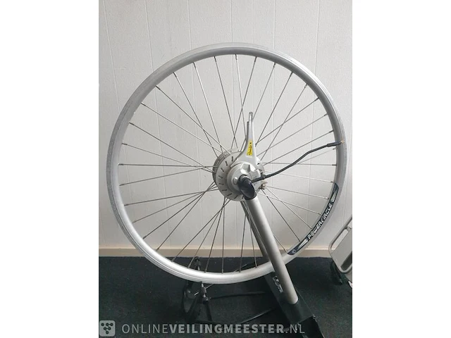 Wiel en accu powercircle, ombouwset e-bike - afbeelding 6 van  7