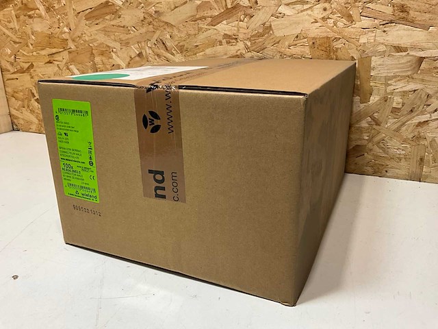 Wieland 93.934.3953.0 kabelstekker male zwart+bruin vergrendeling (100x) - afbeelding 2 van  4