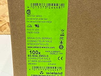 Wieland 93.934.3953.0 kabelstekker male zwart+bruin vergrendeling (400x) - afbeelding 4 van  4