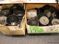 Wielen t.b.v. slangenhaspelwagen - afbeelding 1 van  3
