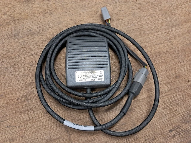 Wielhoeksensor met hydraulische ecu agjunction, ecu-s1, zwart - afbeelding 3 van  6