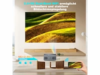Wielio beamer 5g wifi en bluetooth 5.1 native 1080p full hd-ondersteuning 4k compatibel met iphone/android/laptop/tv stick - afbeelding 3 van  6