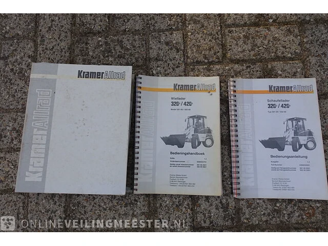 Wiellader kramer, allrad 420 serie2, bouwjaar 2003 - afbeelding 15 van  47