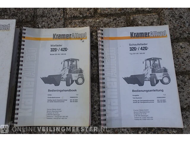 Wiellader kramer, allrad 420 serie2, bouwjaar 2003 - afbeelding 16 van  47