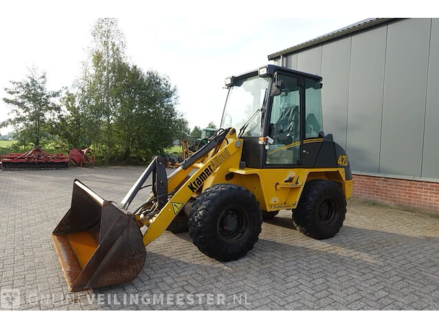 Wiellader kramer, allrad 420 serie2, bouwjaar 2003 - afbeelding 12 van  47