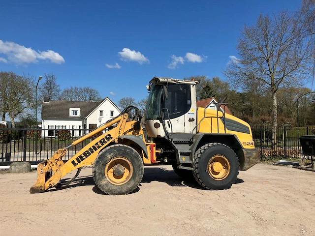 Wiellader liebherr l524 diesel 2008 - afbeelding 1 van  1