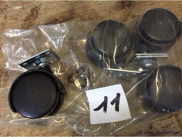 Wieltjes 4stuks - afbeelding 1 van  2