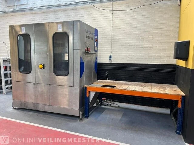 Wielwasmachine voor het reinigen velgen performtec 4-rad - afbeelding 1 van  9