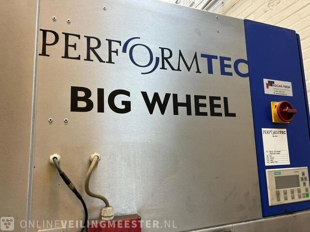 Wielwasmachine voor het reinigen velgen performtec 4-rad - afbeelding 2 van  9