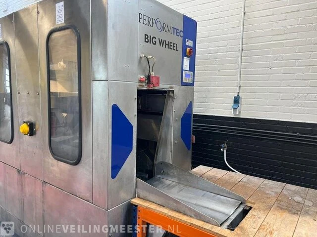 Wielwasmachine voor het reinigen velgen performtec 4-rad - afbeelding 3 van  9