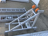 Wienese aluminium gevel/optreksteiger - afbeelding 3 van  13