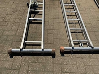 Wienese aluminium gevel/optreksteiger - afbeelding 12 van  13