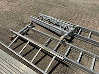 Wienese aluminium gevel/optreksteiger - afbeelding 8 van  12