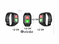 Wiesba wb69s gps horloge senior smartwatch voor ouderen persoonlijke alarmen gps horloge alzheimer valdetectie - afbeelding 1 van  1