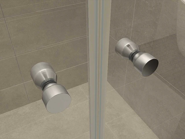 Wiesbaden 20.3824 douchedeur met nano coating 90x200 - afbeelding 3 van  4
