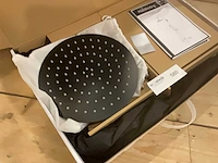 Wiesbaden 304 stainless steel shower douche opbouwset met thermostaatkraan - afbeelding 2 van  5