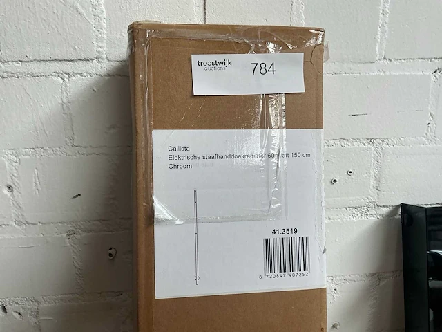 Wiesbaden callista staaf handdoekradiator - afbeelding 2 van  3