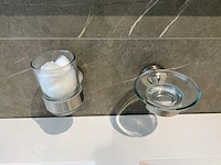 Wiesbaden caral inbouw wastafelkranen (2x) - afbeelding 4 van  5
