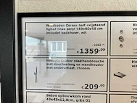 Wiesbaden corner half vrijstaand bad - afbeelding 7 van  7