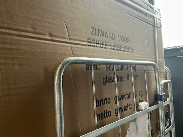 Wiesbaden douchedeur met zijwand - afbeelding 4 van  5