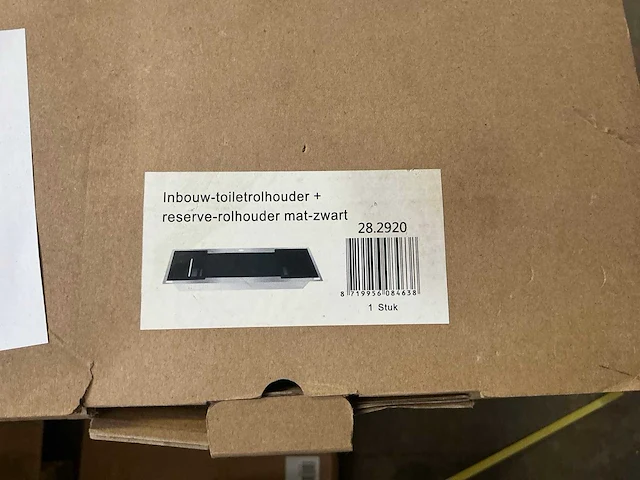 Wiesbaden inbouw toiletrolhouder - afbeelding 2 van  2