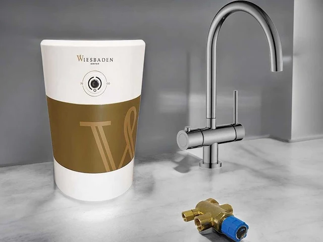 Wiesbaden kokendwaterkraan 3 in 1 met 5l boiler - afbeelding 1 van  7