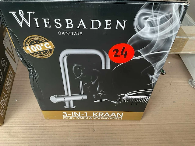 Wiesbaden kokendwaterkraan 3 in 1 met 5l boiler - afbeelding 7 van  7
