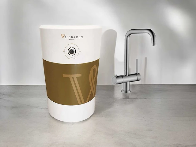 Wiesbaden kokendwaterkraan 3 in 1 met 5l boiler - afbeelding 1 van  6