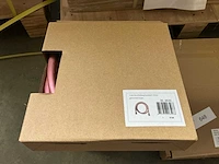 Wiesbaden luxe doucheslang kunststof geborsteld koper 150 cm (20x) - afbeelding 2 van  2