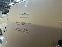 Wiesbaden nano helder glasplaat 120x200cm - afbeelding 2 van  2