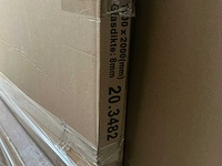 Wiesbaden nano rook glas glasplaat 110x200cm - afbeelding 3 van  3