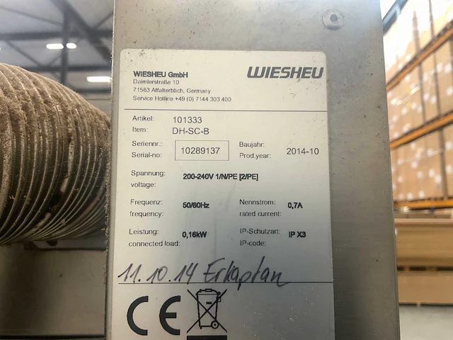 Wiesheu - b08-b04-em-va - dubbele oven - afbeelding 17 van  21