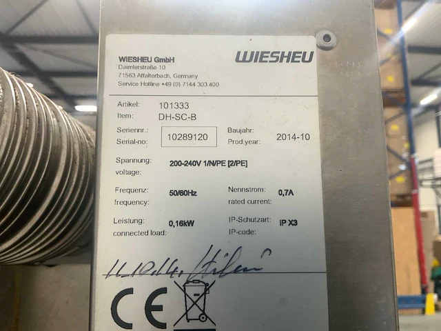 Wiesheu - b08-b04-em-va - dubbele oven - afbeelding 14 van  18