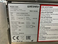 Wiesheu & winterhalter euromat 64s bakkerijoven & pannenwasmachine - afbeelding 2 van  11