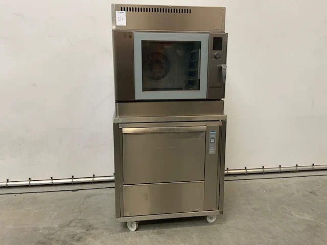 Wiesheu & winterhalter euromat 64s bakkerijoven & pannenwasmachine - afbeelding 1 van  9