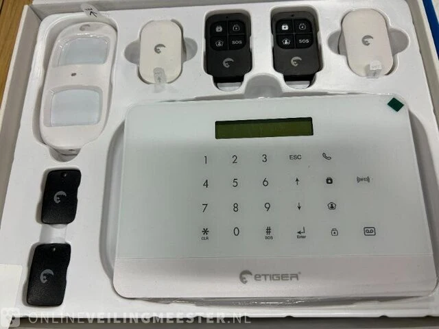 Wifi en gsm alarmsysteem etiger, s6 sim wifi secual - afbeelding 5 van  6