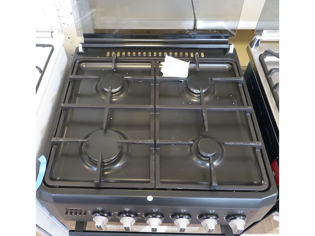 Wiggo wo-e607b gasfornuis v.v. multifunctionele oven - afbeelding 2 van  2