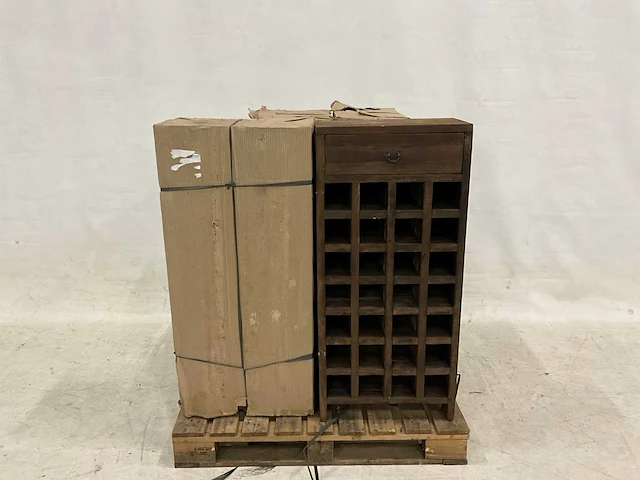 Wijn dressoir (4x) - afbeelding 1 van  3